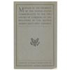Image 1 : William H. Taft Signed Booklet: '1909 State of the Union'