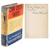 Image 1 : Franklin D. Roosevelt Signed Book: 'On Our Way'