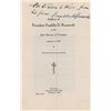 Image 2 : Franklin D. Roosevelt Signed Booklet: '1939 State of the Union'