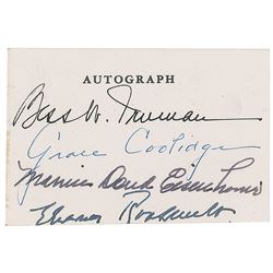 First Ladies Signatures