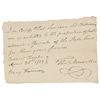 Image 1 : Benjamin Harrison Document Signed
