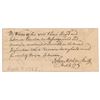 Image 1 : John Morton Autograph Document Signed