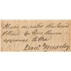 Image 1 : David Brearley Autograph Endorsement Signed