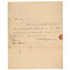 Image 1 : Thomas Fitzsimons Autograph Letter Signed