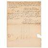 Image 1 : Nathaniel Gorham Document Signed