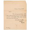 Image 1 : Rufus King Autograph Letter Signed
