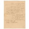 Image 1 : John Langdon Autograph Letter Signed