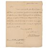 Image 1 : Gouverneur Morris Autograph Letter Signed
