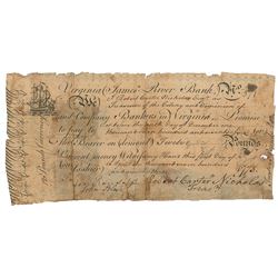 Peyton Randolph and John Blair Document Signed