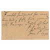 Image 1 : John Rutledge Autograph Note Signed