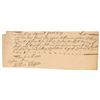 Image 1 : William Clingan Autograph Document Signed
