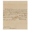 Image 1 : John Dickinson Autograph Letter Signed