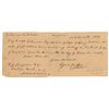 Image 1 : Cyrus Griffin Autograph Document Signed