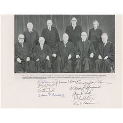 Burger Court Signatures