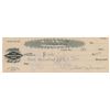 Image 1 : Fred M. Vinson Signed Check