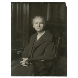 Marie Curie Signed Photograph