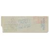 Image 2 : Thomas Edison Signed Check
