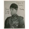 Image 1 : Benito Mussolini Signed Photograph