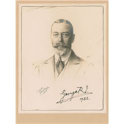 King George V Signed Photograph