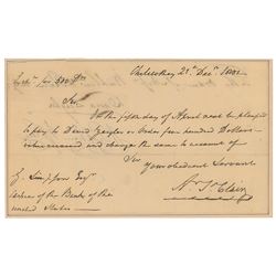 Arthur St. Clair Autograph Document Signed