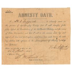 Civil War Amnesty Oath