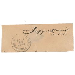 Jefferson Davis Signature