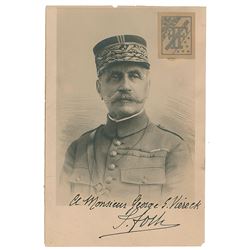 Ferdinand Foch Signed Photograph