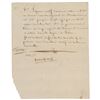 Image 1 : Napoleon Document Signed