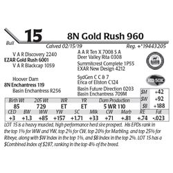 8N Gold Rush 960