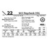 Image 1 : SCC Paycheck 35G