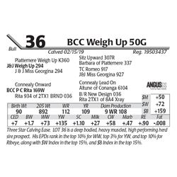 BCC Weigh Up 50G