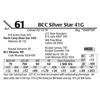 Image 1 : BCC Silver Star 41G