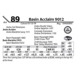 Basin Acclaim 9012