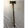 Image 1 : As Found Original 3.5lb Light Weight Swedish Saddle Axe with Original 32" Haft