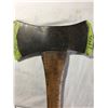 Image 4 : As Found Original 3.5lb Light Weight Swedish Saddle Axe with Original 32" Haft