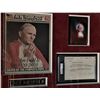 Image 1 : Signed & Framed Pope John Paul II Letter