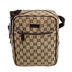 Gucci Canvas Crossbody Bag