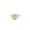 Image 5 : Art Deco Gold/Diamond Filigree Ring