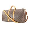 Image 1 : Louis Vuitton Monogram Keepall 60 Bandouliere Duffel Bag