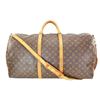 Image 2 : Louis Vuitton Monogram Keepall 60 Bandouliere Duffel Bag