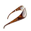 Image 4 : CHANEL TORTOISE RHINESTONE SUNGLASSES