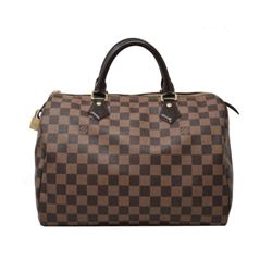 Louis Vuitton Damier Ebene Speedy 30 Handbag