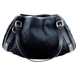 Gucci Canvas/Leather Shoulder Bag