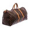 Image 2 : Louis Vuitton Monogram Keepall 55 Duffel