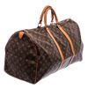 Image 3 : Louis Vuitton Monogram Keepall 55 Duffel