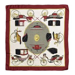 Hermes Silk Scarf