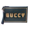 Image 1 : Gucci Leather Wristlet Clutch