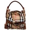 Image 1 : Burberry Check Hobo Bag