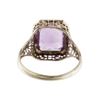 Image 3 : Art Deco Gold/Amethyst Ring