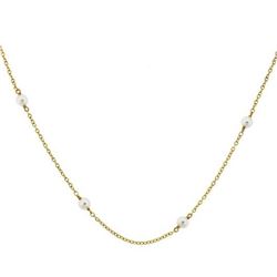 Vintage Tiffany Gold/Pearl Elsa Peretti Necklace
